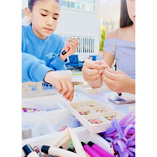 Lip Gloss and Charm Bar